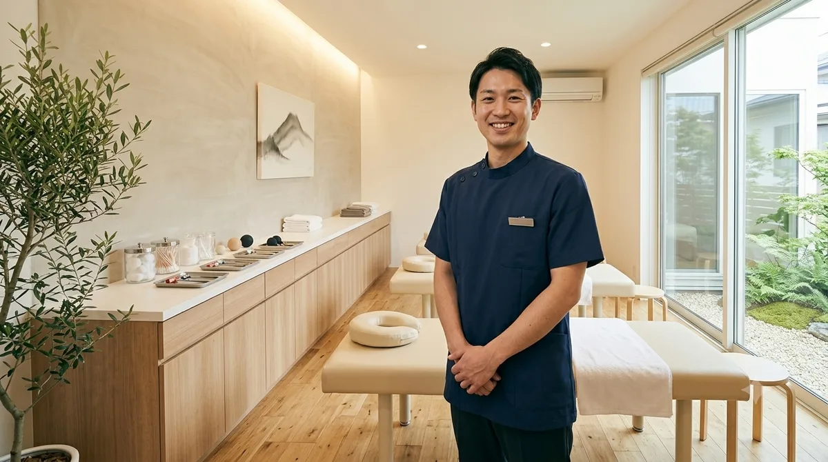 施術スタッフの様子